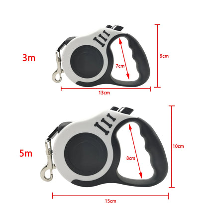 Durable Retractable Dog Leash for All Breeds - Smarsty