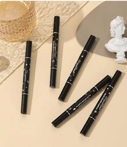 Dragon Ranee Waterproof Double Head Eyeliner for Easy Application - Smarsty
