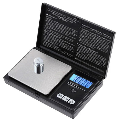 0.01g Jewelry Mini Stainless Steel Electronic Scale Digital Pocket Scale Gold Gram Balance Weight Scale Portable Pocket Scale - Smarsty