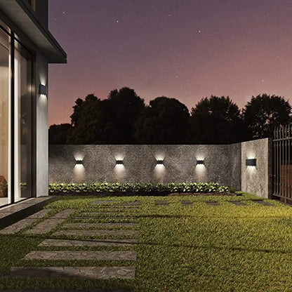 Modern LED Wall Sconces for Indoor Outdoor Lighting - Smarsty
