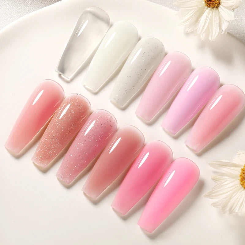 Born Pretty 30ml Milky White Nail Extension Gel - Smarsty
