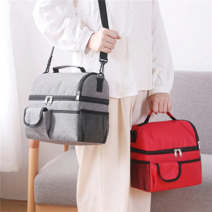 Portable Thermal Lunch Bag Insulated Cooler For Office - Smarsty