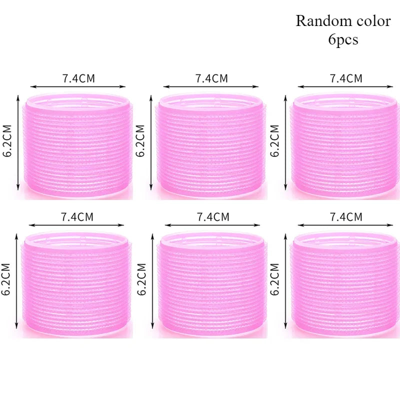Jumbo Heatless Hair Rollers for Effortless Curls - Smarsty