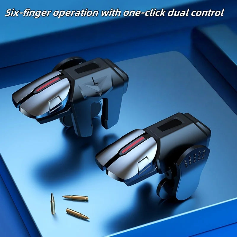 Ergonomic Mobile Game Trigger with Retractable Design - Smarsty