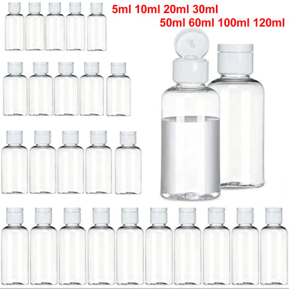Travel Plastic Bottles Set for Liquids and Lotions - Smarsty