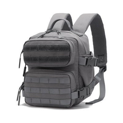 9L Mini Tactical Backpack Small Gym Bag Fitness Portable Backpack With Molle System For Hiking, Camping, Traveling, Daily Use - Smarsty