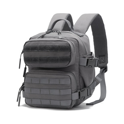 9L Mini Tactical Backpack Small Gym Bag Fitness Portable Backpack With Molle System For Hiking, Camping, Traveling, Daily Use - Smarsty
