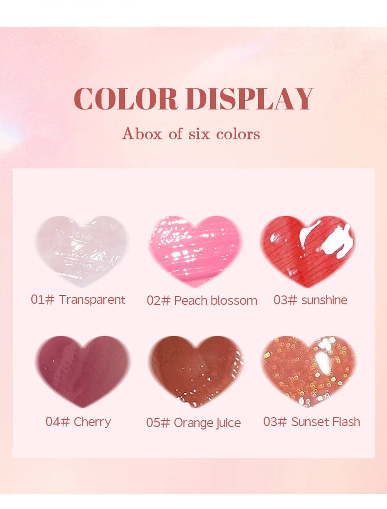 Magic Casa Hydrating Jelly Lip Oil Set of 6 - Smarsty
