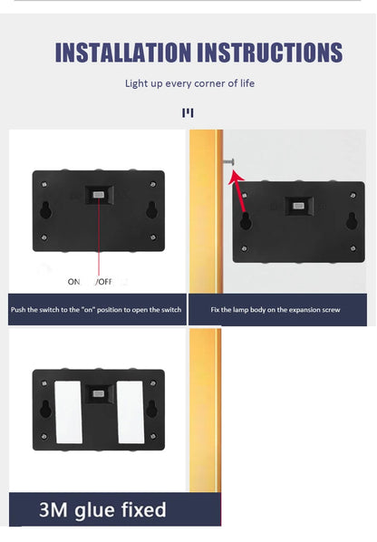 Solar LED Outdoor Light with Motion Sensor Waterproof Design - Smarsty