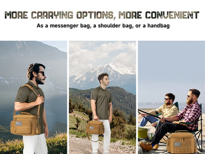 Tactical Lunch Box for Men Insulated Leakproof Cooler Bag - Smarsty