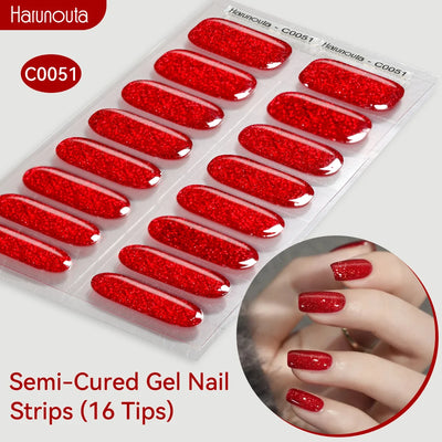 Gradient Auroras Gel Nail Strips for Easy DIY Manicure - Smarsty