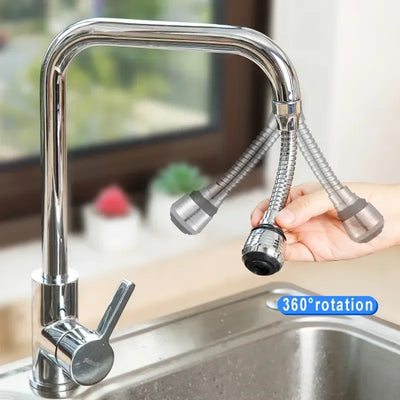 Kitchen Gadgets 2 Modes 360 Rotatable Bubbler High Pressure Faucet Extender Water Saving Bathroom Kitchen Accessories Supplies by Smarsty