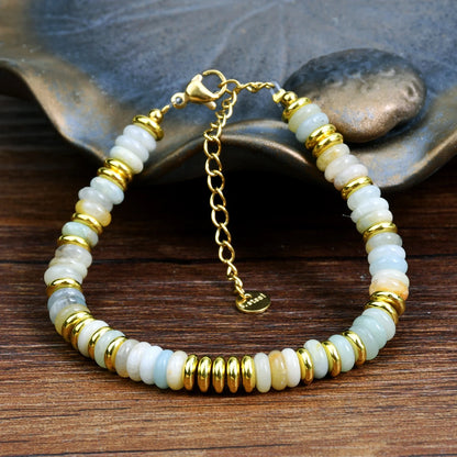 Colorful Natural Stone Beaded Bracelet for Women - Smarsty