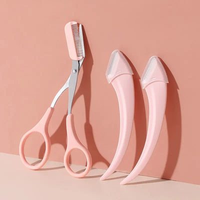 Professional Eyebrow Trimming Knife with Comb - Smarsty