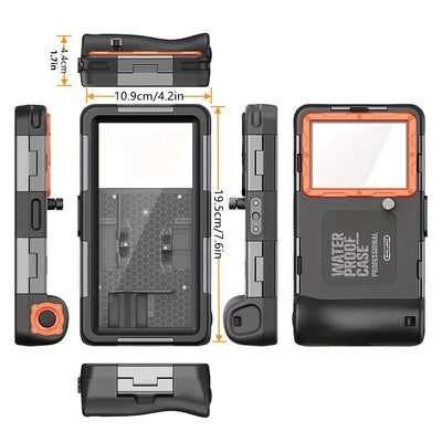 Smarsty Waterproof Phone Case With Lanyard For Underwater Use -