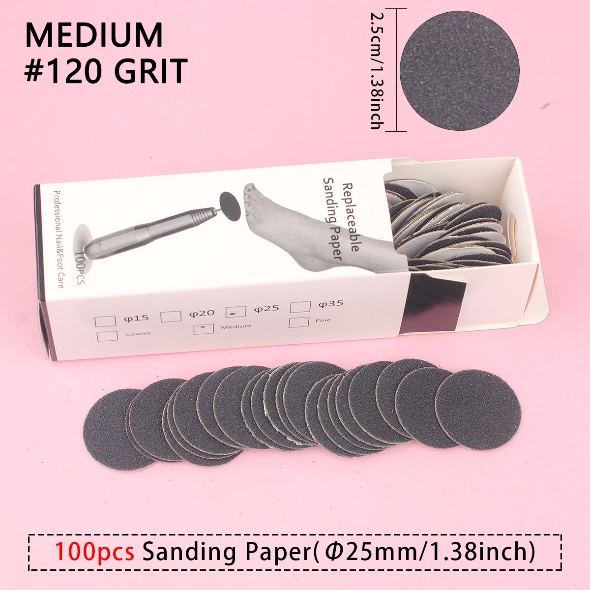 Professional Replaceable Sanding Paper for Foot Care - Smarsty