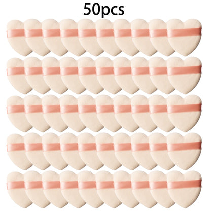 Wholesale 50Pcs Velvet Makeup Powder Puffs Soft and Washable - Smarsty