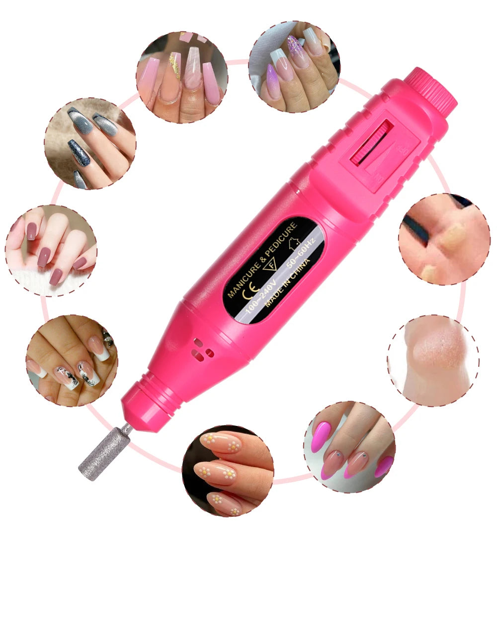 Portable 6 In 1 Electric Nail Drill Kit - Smarsty