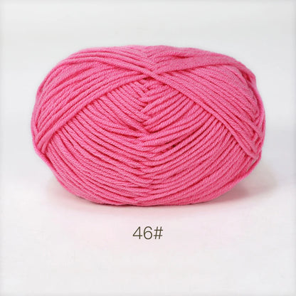 Soft Milk Cotton Yarn for Hand Knitting Projects - Smarsty