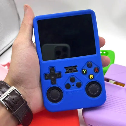 Color Silicone Case for R36S Game Console with Anti-Scratch Protection - Smarsty