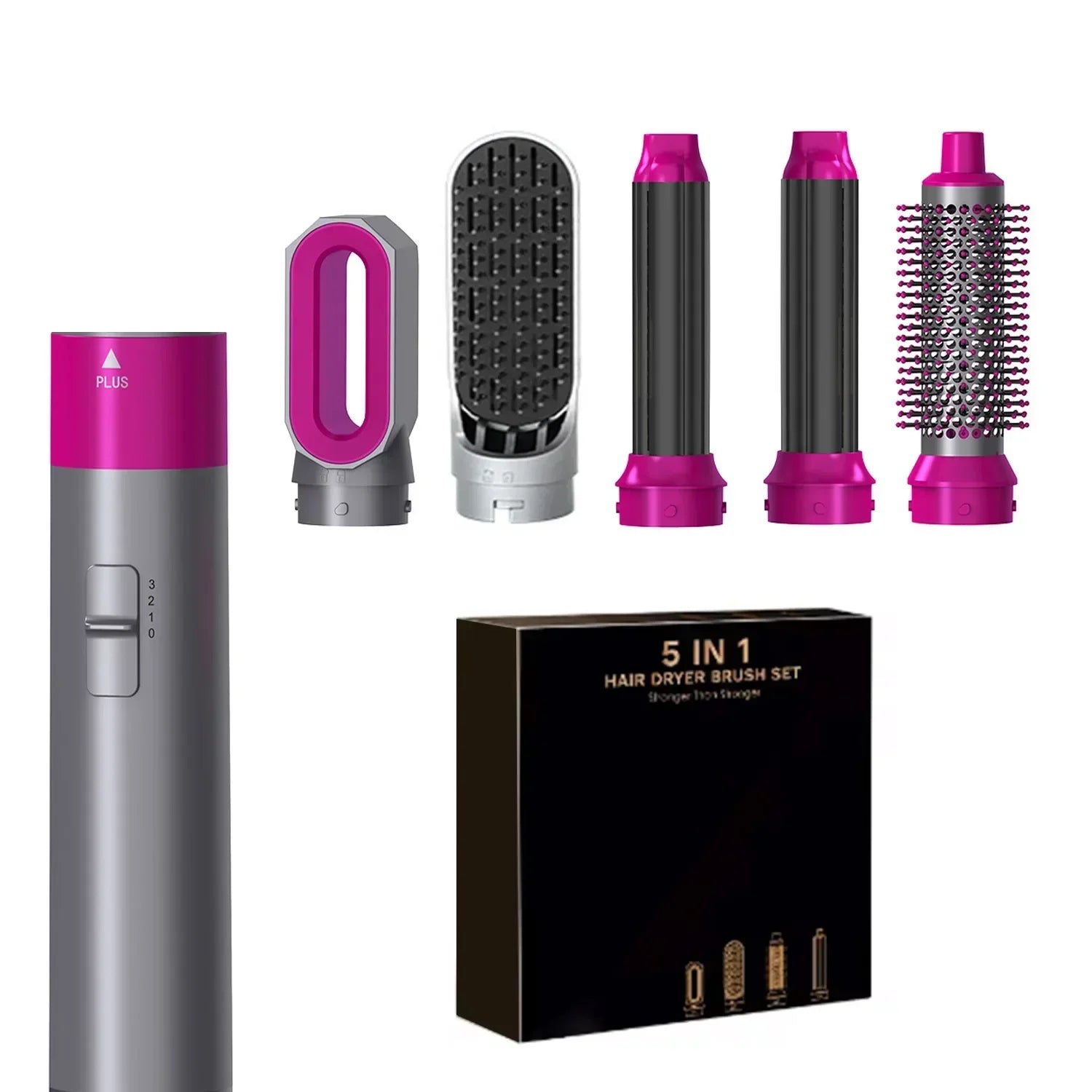 5 in 1 Multifunctional Hair Dryer and Styler Set - Smarsty