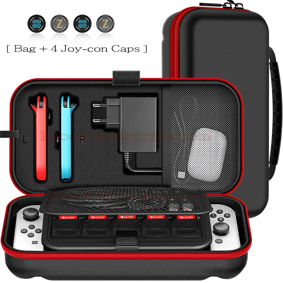 Nintendo Switch OLED Large Storage Bag with Anti-Scratch Protection - Smarsty