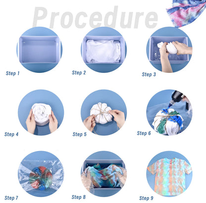 10g Powder Dye Fabric Dyes Textile Dyeing Garment Tie Dyeing Cotton Nylon Multifunctional Pigment For Old Clothes Refurbishment - Smarsty