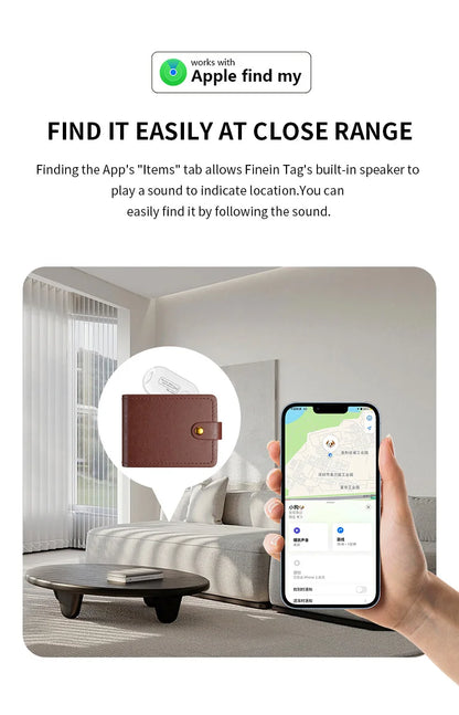 Mini GPS Tracker with Bluetooth Range for Easy Item Location - Smarsty