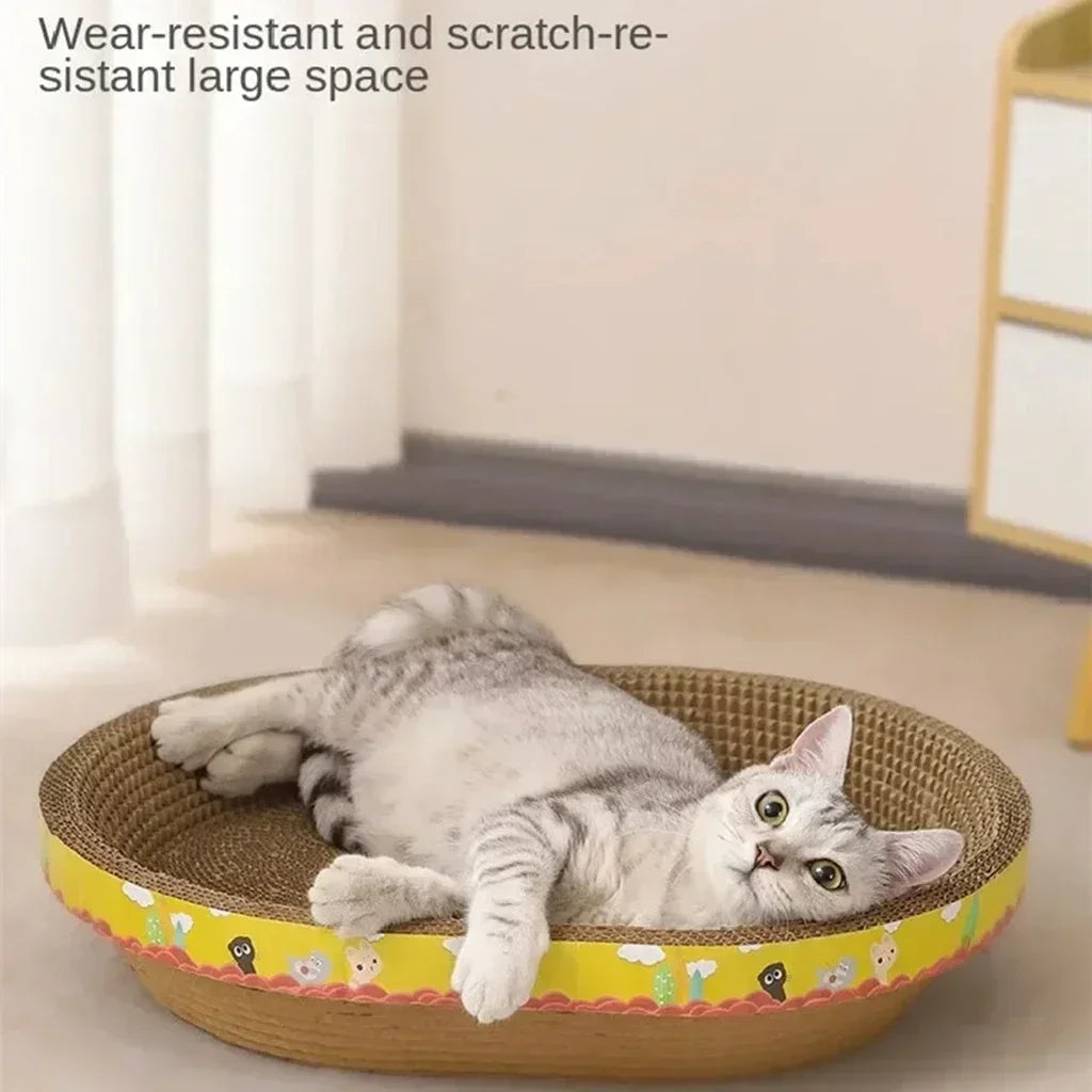 Cat Scratching Board with Durable Corrugated Paper - Smarsty