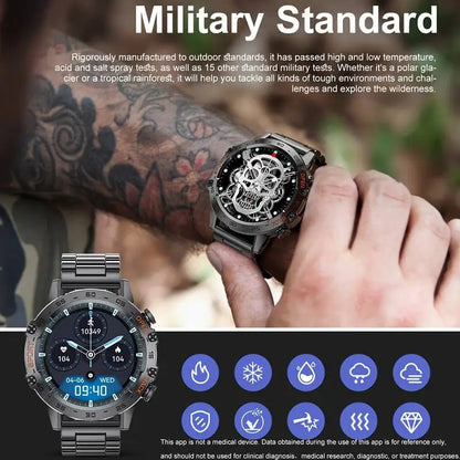 Bluetooth Call Smart Watch for Men with Fitness Tracker - Smarsty