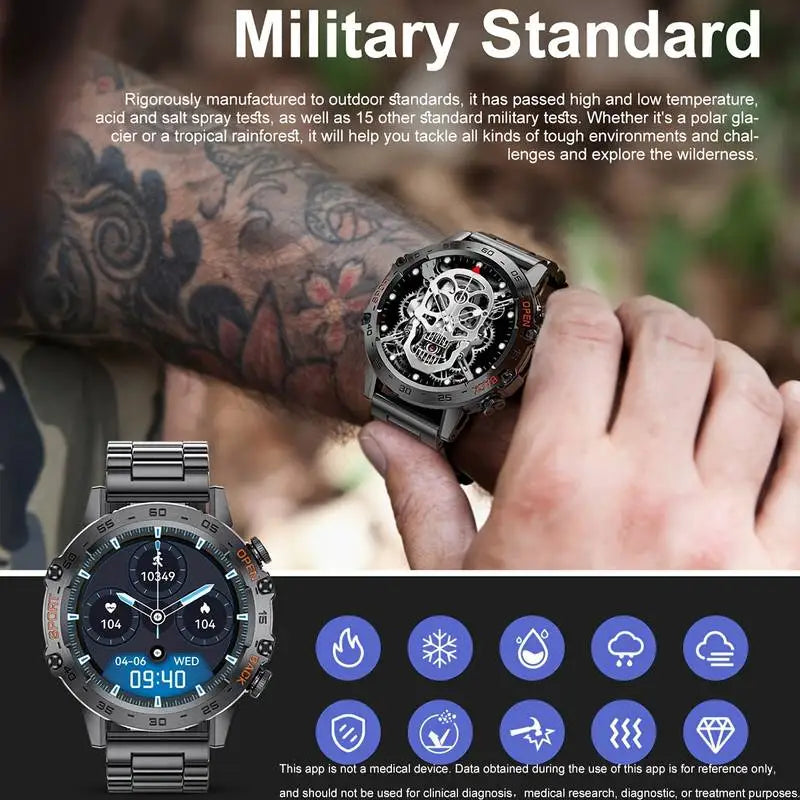 Bluetooth Call Smart Watch for Men with Fitness Tracker - Smarsty