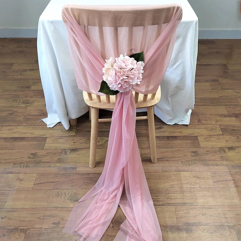 Chiffon Table Runner for Elegant Wedding and Party Decor - Smarsty
