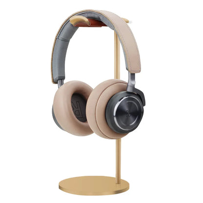 Curved Aluminum Headphone Stand with Sturdy Base - Smarsty