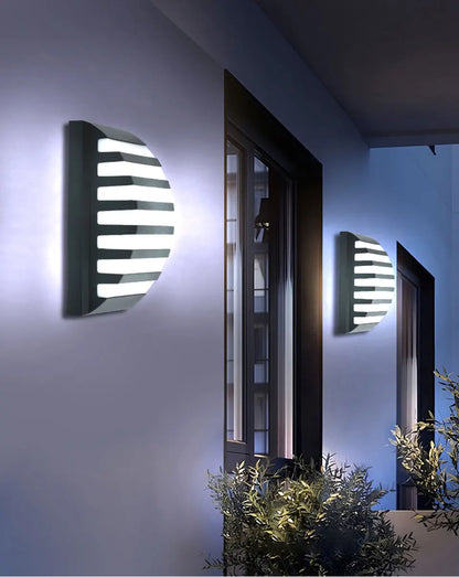 LED Outdoor Wall Light with Motion Sensor for Security - Smarsty