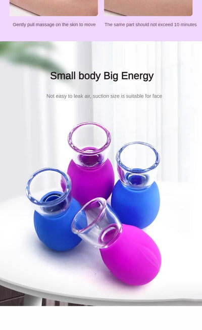 Silicone Cupping Massage Set for Anti-Aging Treatment - Smarsty