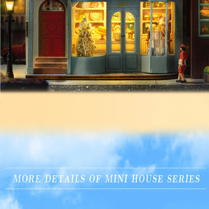 Diy Mini Wooden Dollhouse With Furniture Light Doll House Casa Assembly Model Pink Princess Villa Architecture Kit Toys Birthday by Smarsty