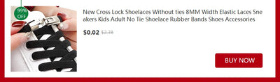 1Pair Magnetic Lock Shoelaces without ties Flat Elastic Laces Sneakers Boots No Tie Shoelace Rubber Bands for Shoes Accessories - Smarsty