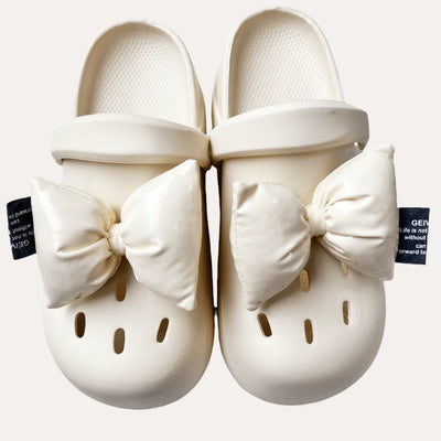 2Pcs Adorable Bow Shoe Charms Glossy, Shiny, Diy Fashion Decorations For Shoes Cute Accessories To Elevate Your Footwear Style - Smarsty