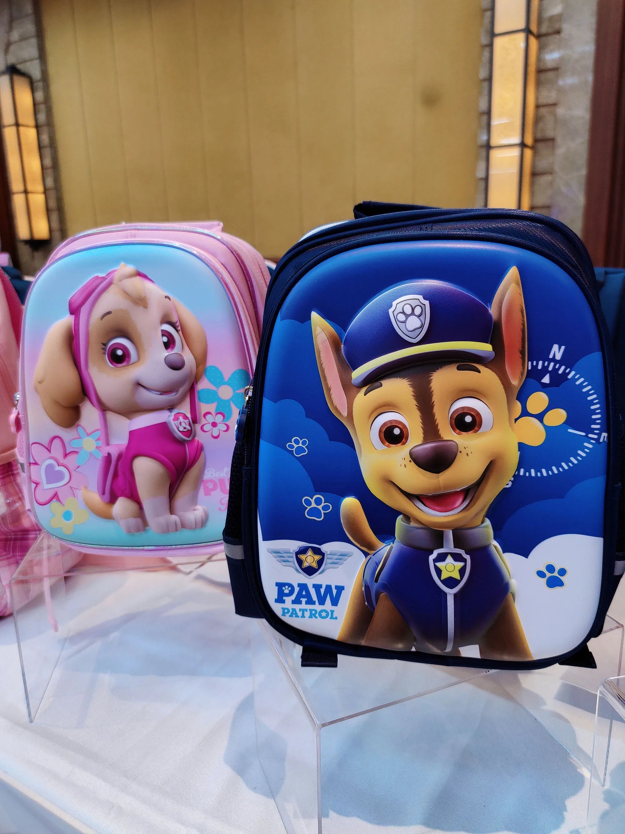 Cute Dog Character Kids Backpack School Bag For Girls Boys - Smarsty