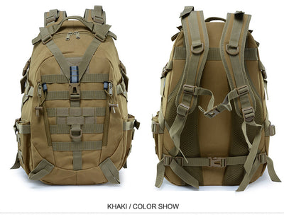 40L Tactical Backpack for Men Camping Hiking Backpacks Reflective Outdoor Travel Bags Survival Molle Climbing Rucksack Bag - Smarsty