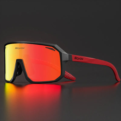 SCVCN Photochromic Cycling Glasses Bike Mountain Bicycle Golf UV400 Sunglasses Sport Protection Glasses for Men Women Baseball by Smarsty