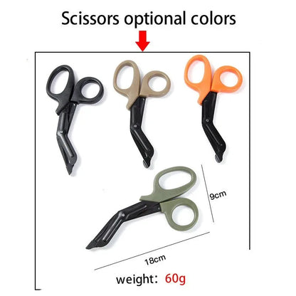 Outdoor camping Explore Military tourniquet Survival Combat tourniquet Spin Medical emergency strap Scissors organizer bag by Smarsty