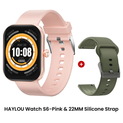 Haylou S6 Smartwatch With HD Display And Fitness Tracking - Smarsty