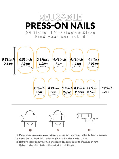 24PCS Pink French Fake Nails for Parties - Smarsty
