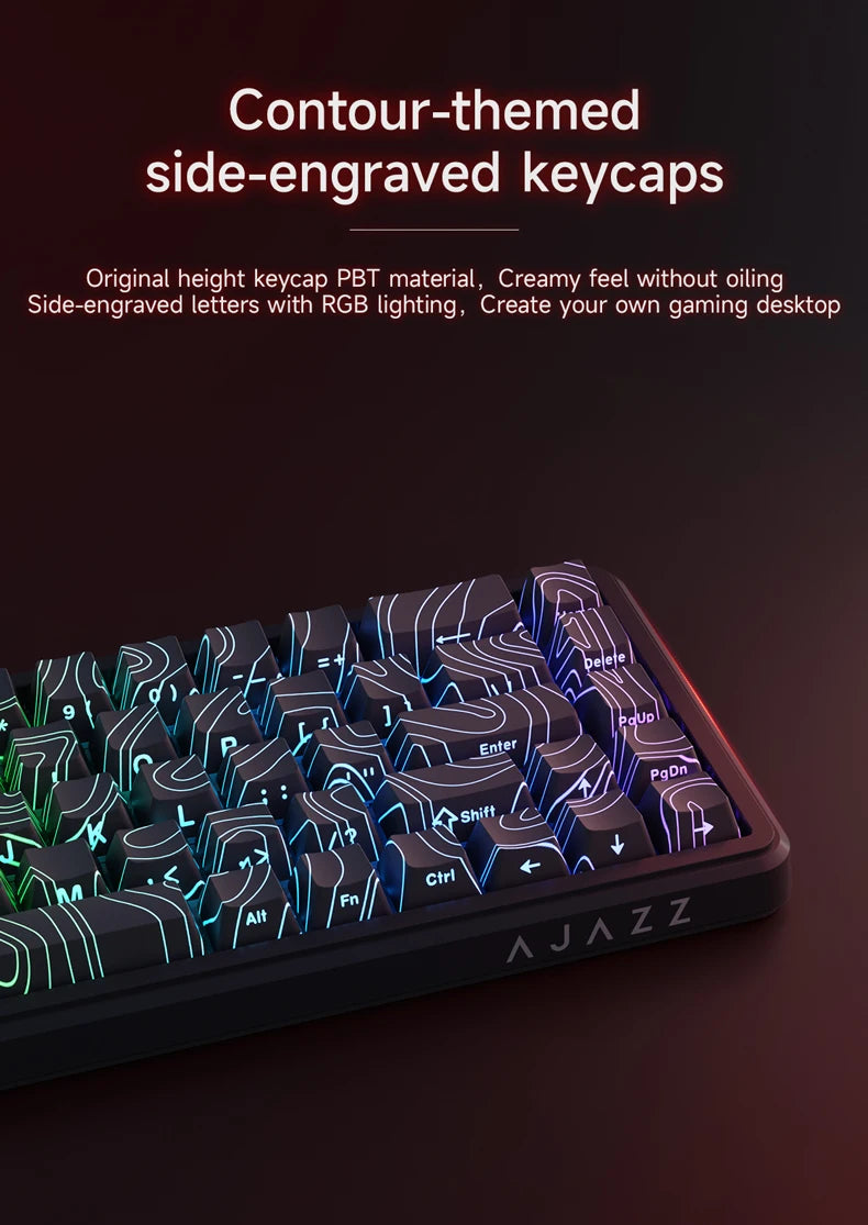 Magnetic Switch 60 Percent Mechanical Keyboard For Gaming