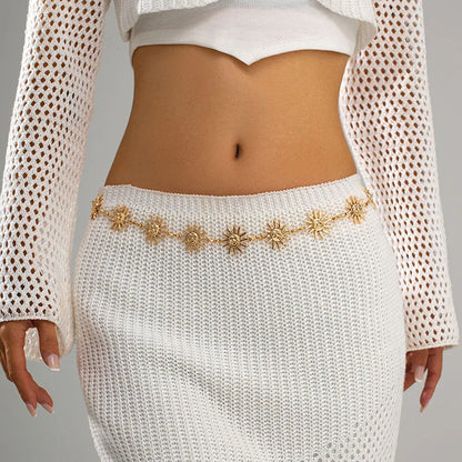 Boho Sun Waist Belly Chain for Women - Smarsty