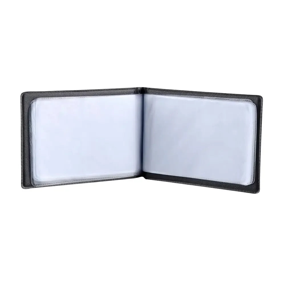 40/120/180/240/300 Cards ID Credit Card Holder Book Case Organizer Leather Business Cards ID Credit Card Holder Case Cards Album