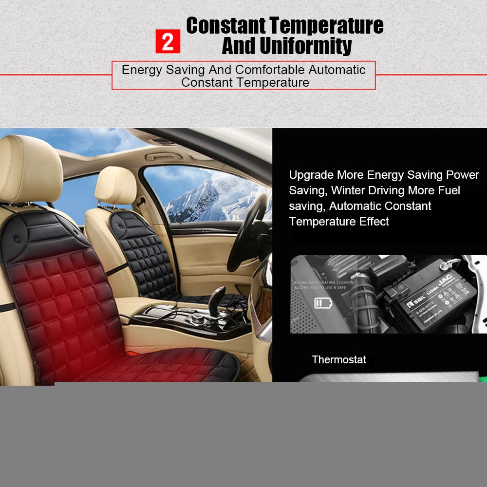 12V Electric Car Seat Heater Cushion For Warm Comfort - Smarsty