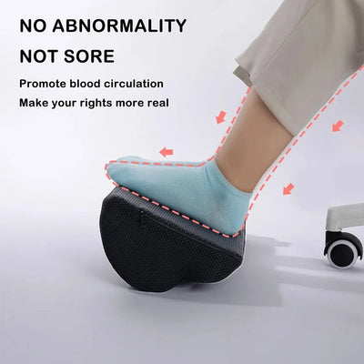 Ergonomic Memory Foam Foot Rest for Desk Comfort - Smarsty