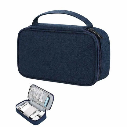 Travel Cable Organizer Case Zipper for Electronics - Smarsty
